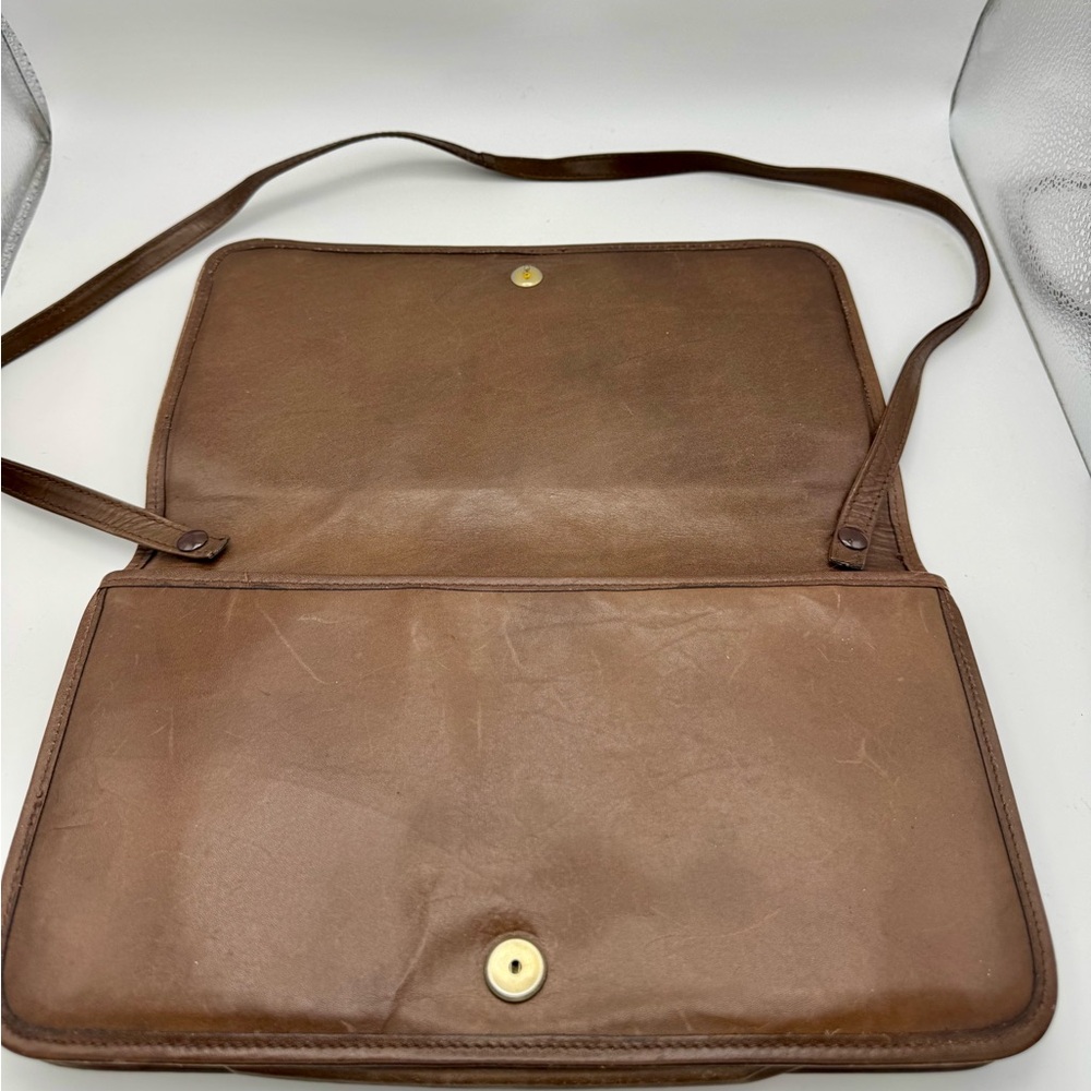 Vintage Clutch Lizard Patchwork Leather - image 4